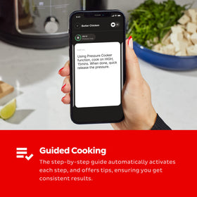 Instant Pot InstantChill control panel for easy, guided dessert preparation.