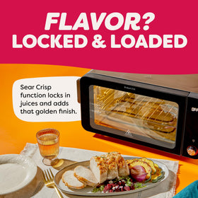 Instant Pot large viewing window lets you monitor progress without heat loss