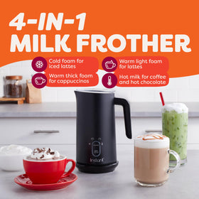 Instant Pot Milk Frother creates cold foam for iced coffees