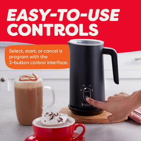 Instant Pot Milk Frother heats milk only for creamy non‑foam drinks