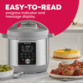 Instant Pot 9-in-1 functions dial enabling versatile all-in-one cooking