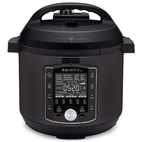 Instant Pot Pro 8 Qt front view, a versatile family-friendly kitchen appliance.