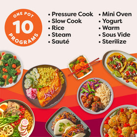 Instant Pot Pro 8 Qt lid and steam release for safe, quiet venting.