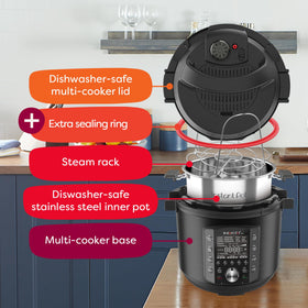 Extra sealing ring for Instant Pot Pro ready for variety.