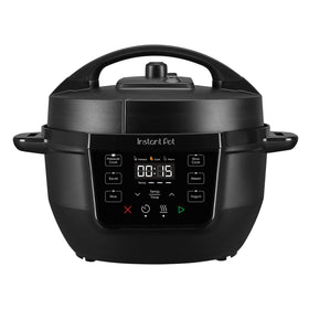 Instant Pot Rio Mini 4Qt front view—compact space-saving design ideal for small kitchens and dorms