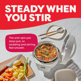 Instant Pot Rio Mini Sea Salt finish brightening the kitchen aesthetic