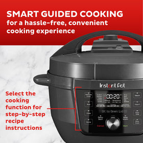 Instant Pot RIO Wide Plus whisperquiet steam release reduces kitchen noise