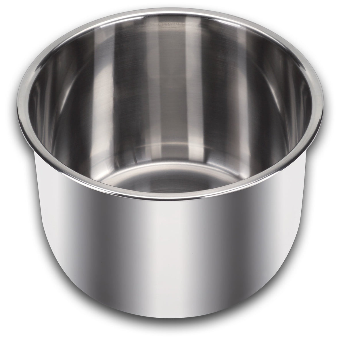 Instant Pot 8-Qt stainless steel inner pot with durable 18/8 steel for even cooking