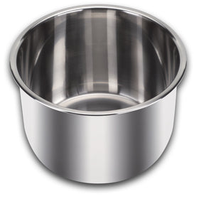 Instant Pot 8-Qt stainless steel inner pot with durable 18/8 steel for even cooking