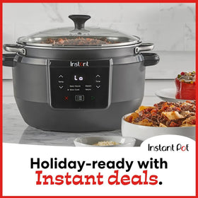 Instant Pot Superior Cooker control panel showing 4-in-1 functions.