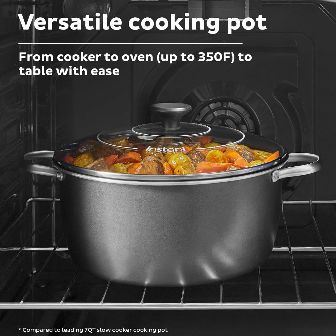 Instant Pot Superior Cooker with overheat protection and stay-cool handles.