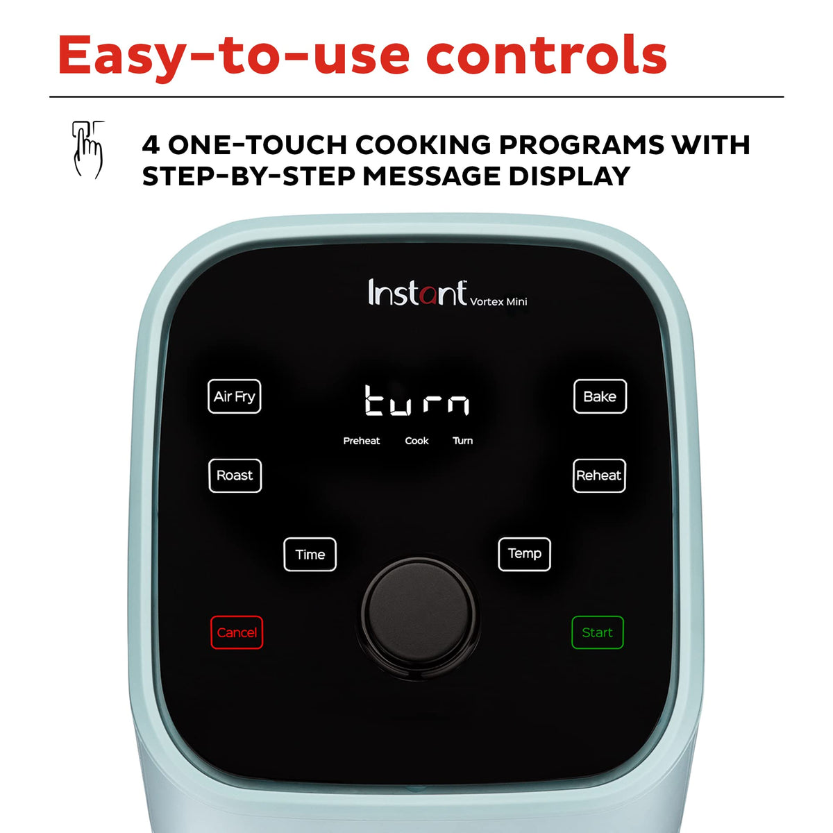 Instant Pot Vortex 2QT EvenCrisp technology demonstrates even browning