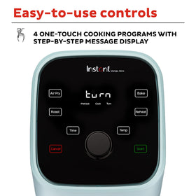 Instant Pot Vortex 2QT EvenCrisp technology demonstrates even browning