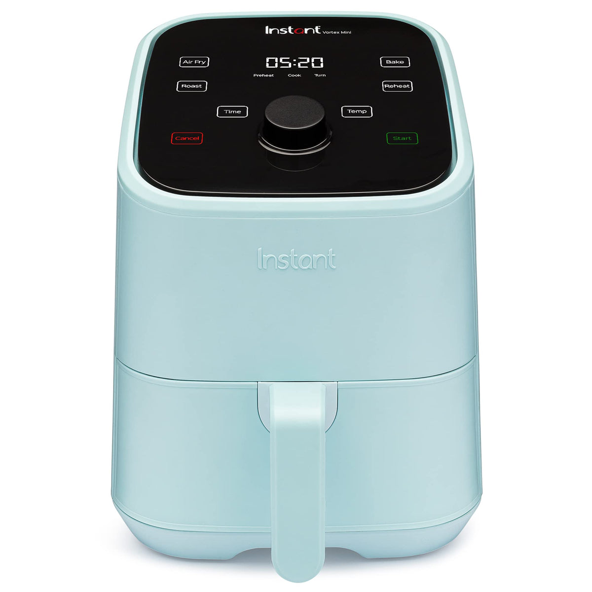 Instant Pot Vortex 2QT on countertop showing compact size for small kitchens