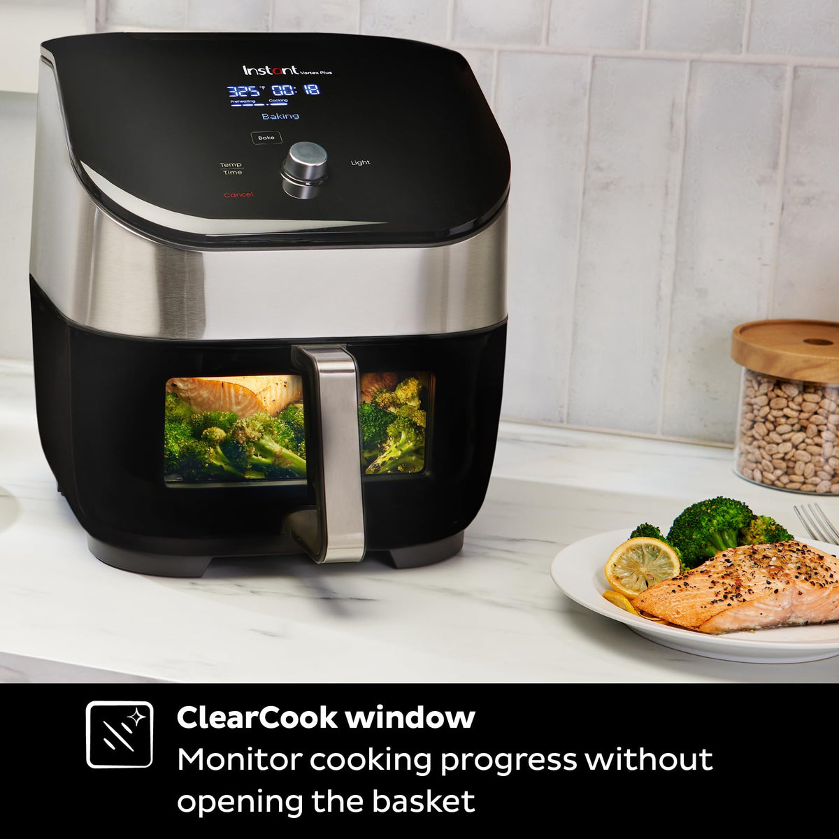 6-quart capacity fits sides, snacks, or mains for family meals