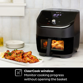 Instant Pot Vortex Plus control panel with presets for quick cooking.