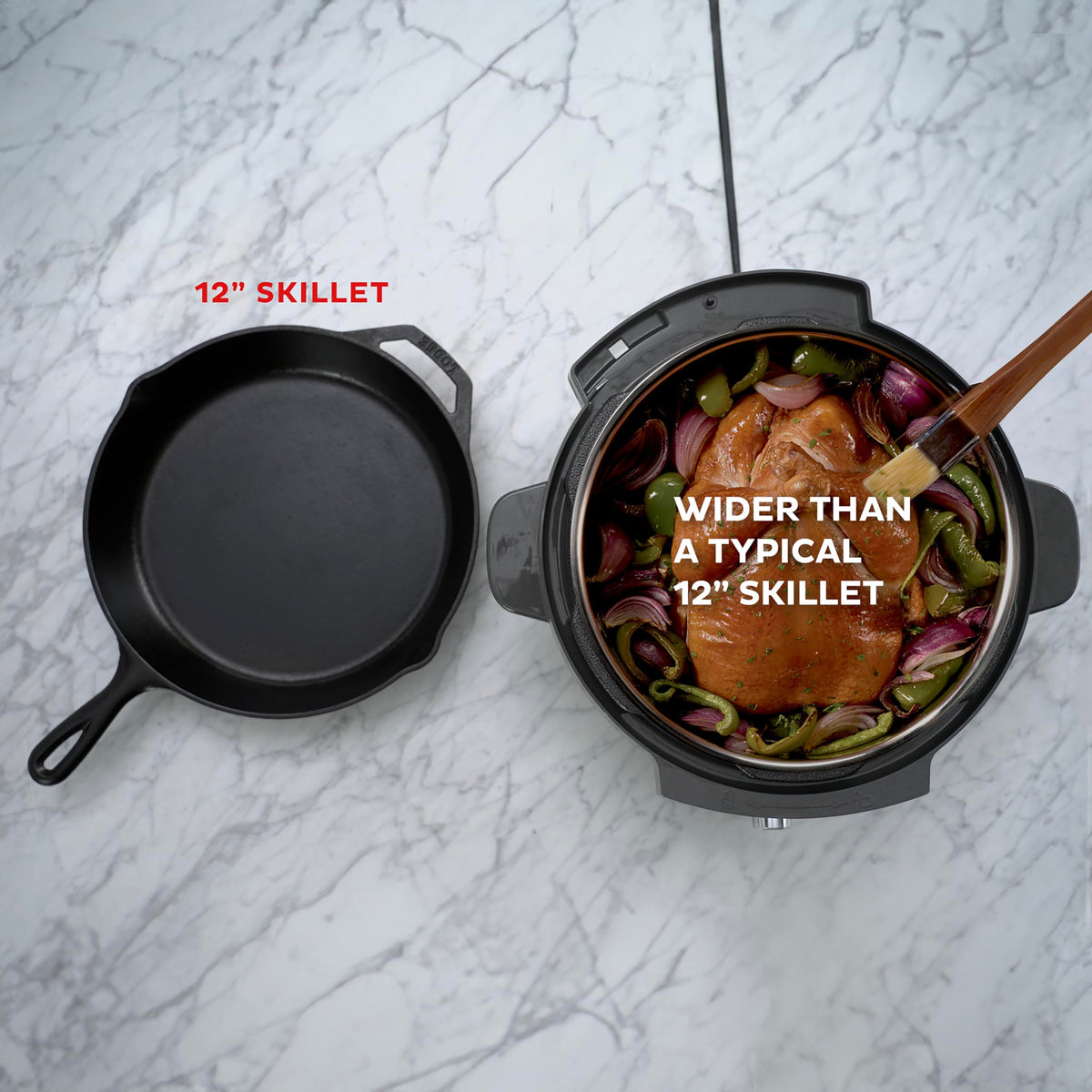 Instant Pot Vortex Plus safety features prevent overheating and auto-off for safety.