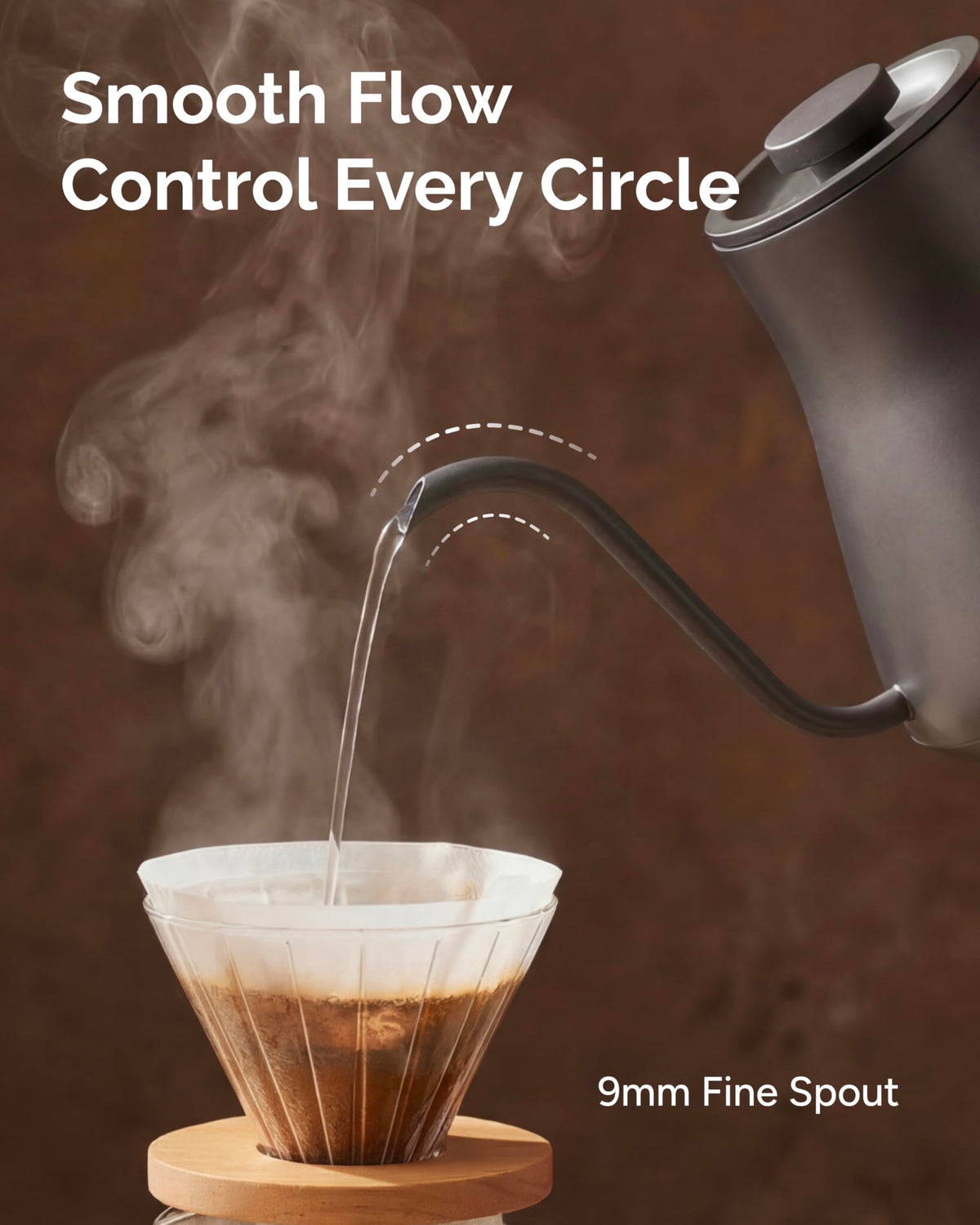 INTASTING stainless steel interior is BPA-free and rust-resistant for clean-tasting tea and coffee.