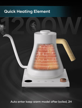 INTASTING brew stopwatch helps time your brew for consistent results.