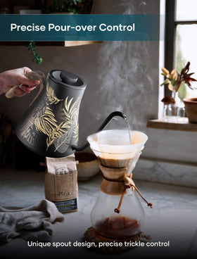 INTASTING brew stopwatch aids timing pour-over for café quality results