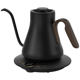 INTASTING gooseneck kettle with ergonomic spout for steady pour-overs.