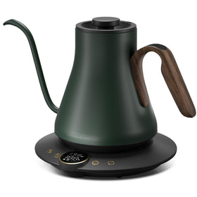 INTASTING Gooseneck Kettle with precision-spout for steady pour-overs and even extraction.