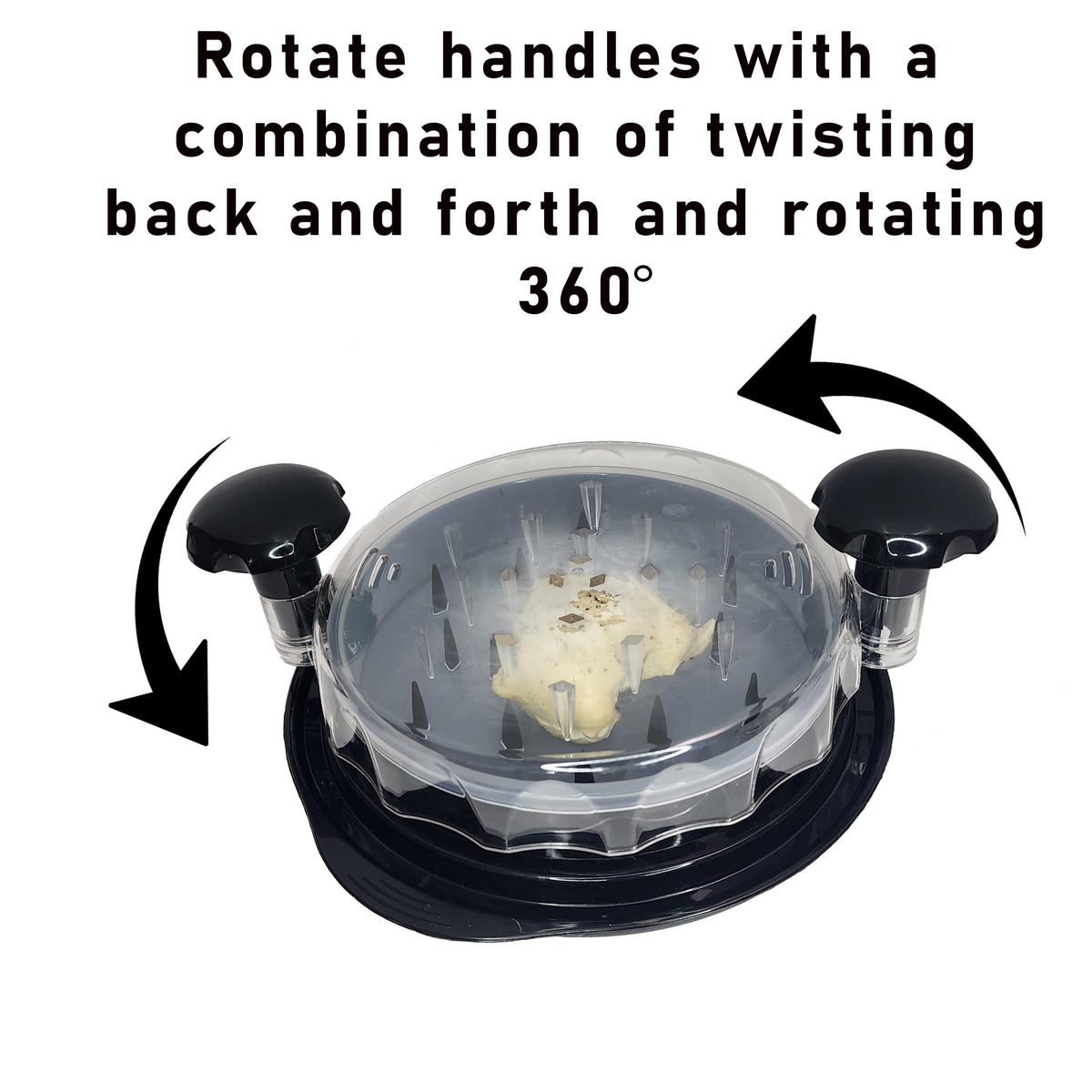 IntraValue ergonomic handles ensure a secure grip while shredding.