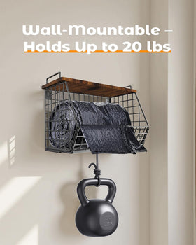 IntreLife compact trash bag organizer maximizes small spaces under cabinets.