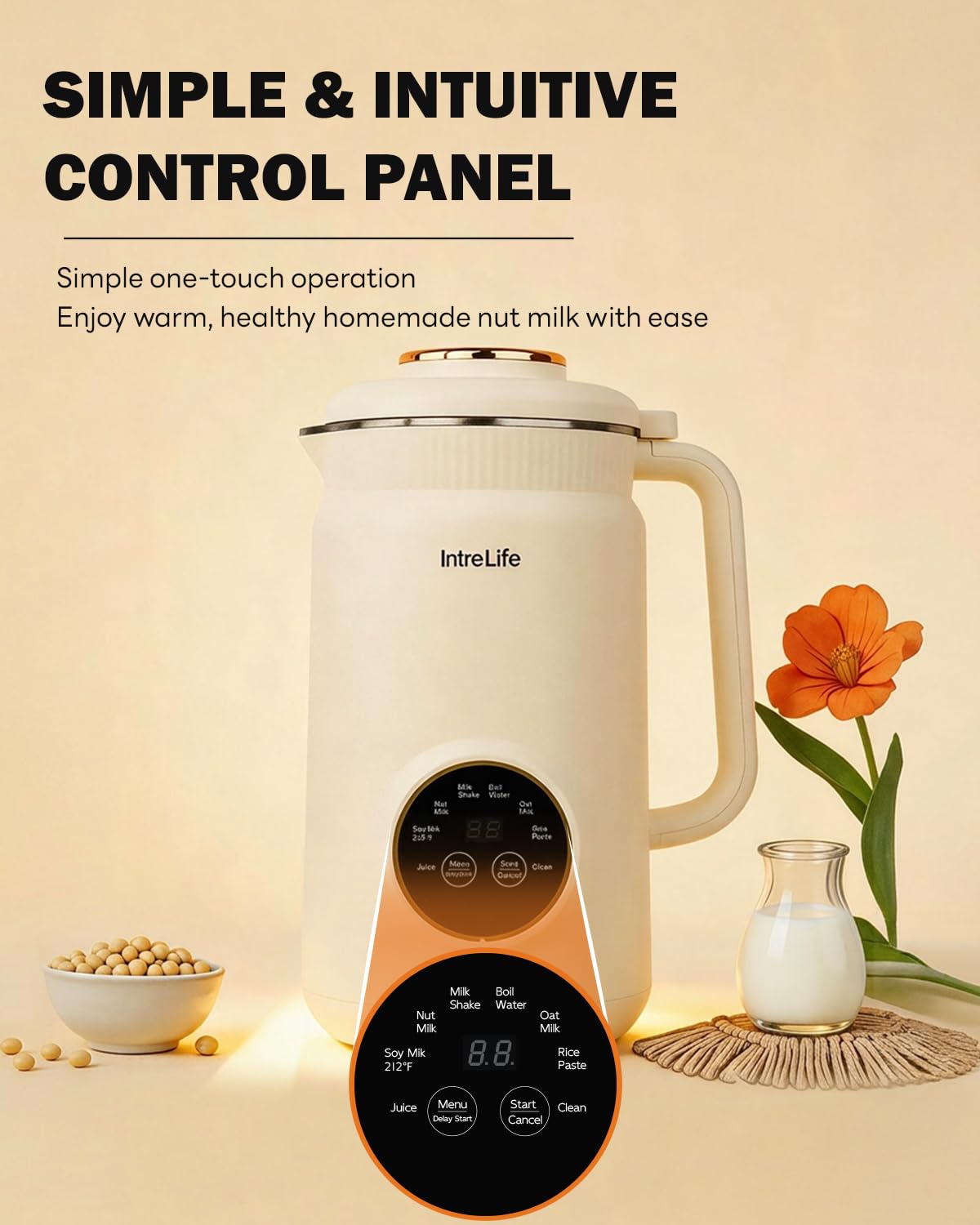 IntreLife Oat Milk Program delivers creamy oat milk at home.