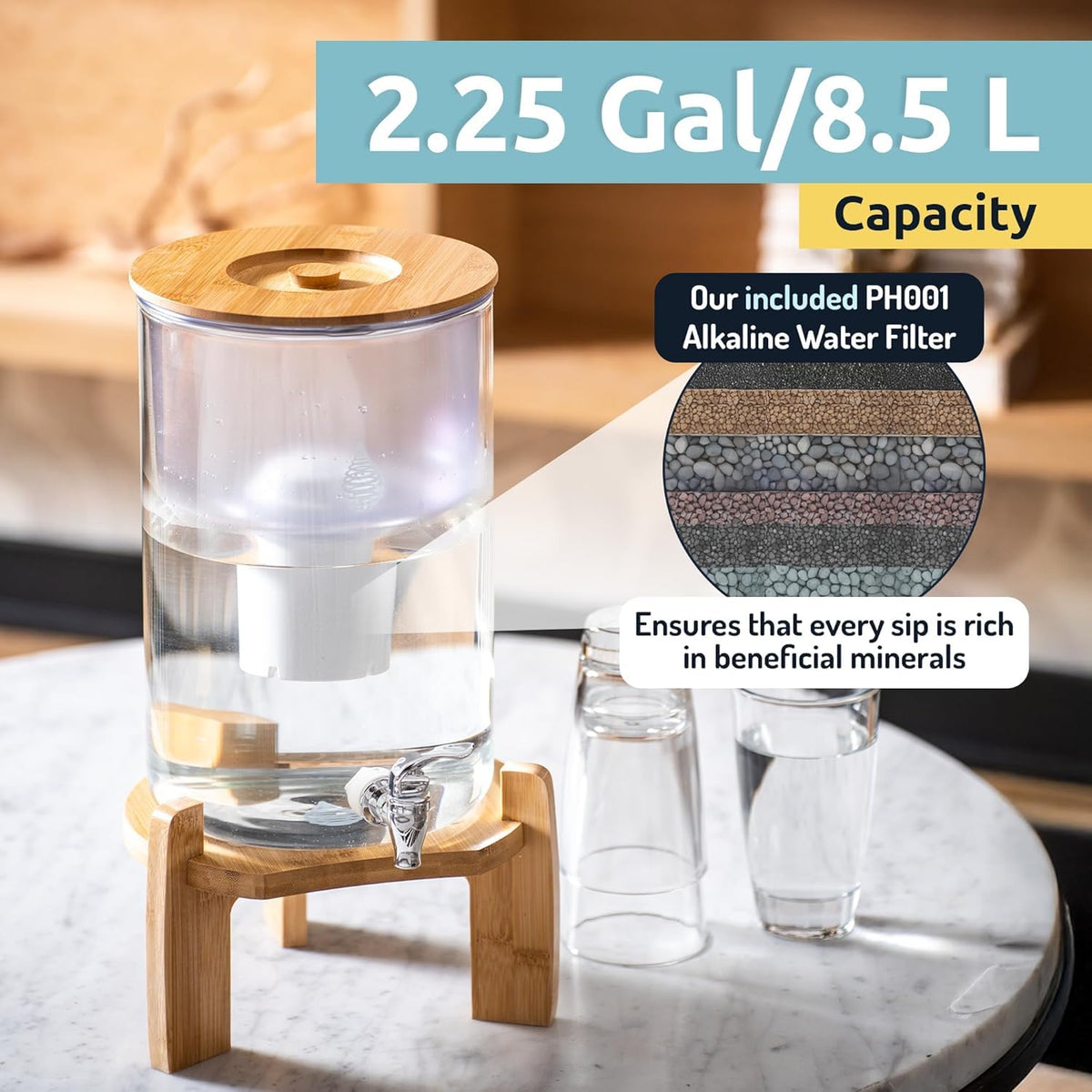 Invigorated Water promotes less plastic bottles and greener hydration habits.