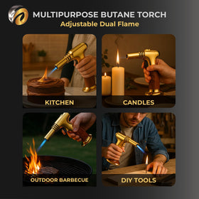 inZaynity torch ideal for cooking and searing foods