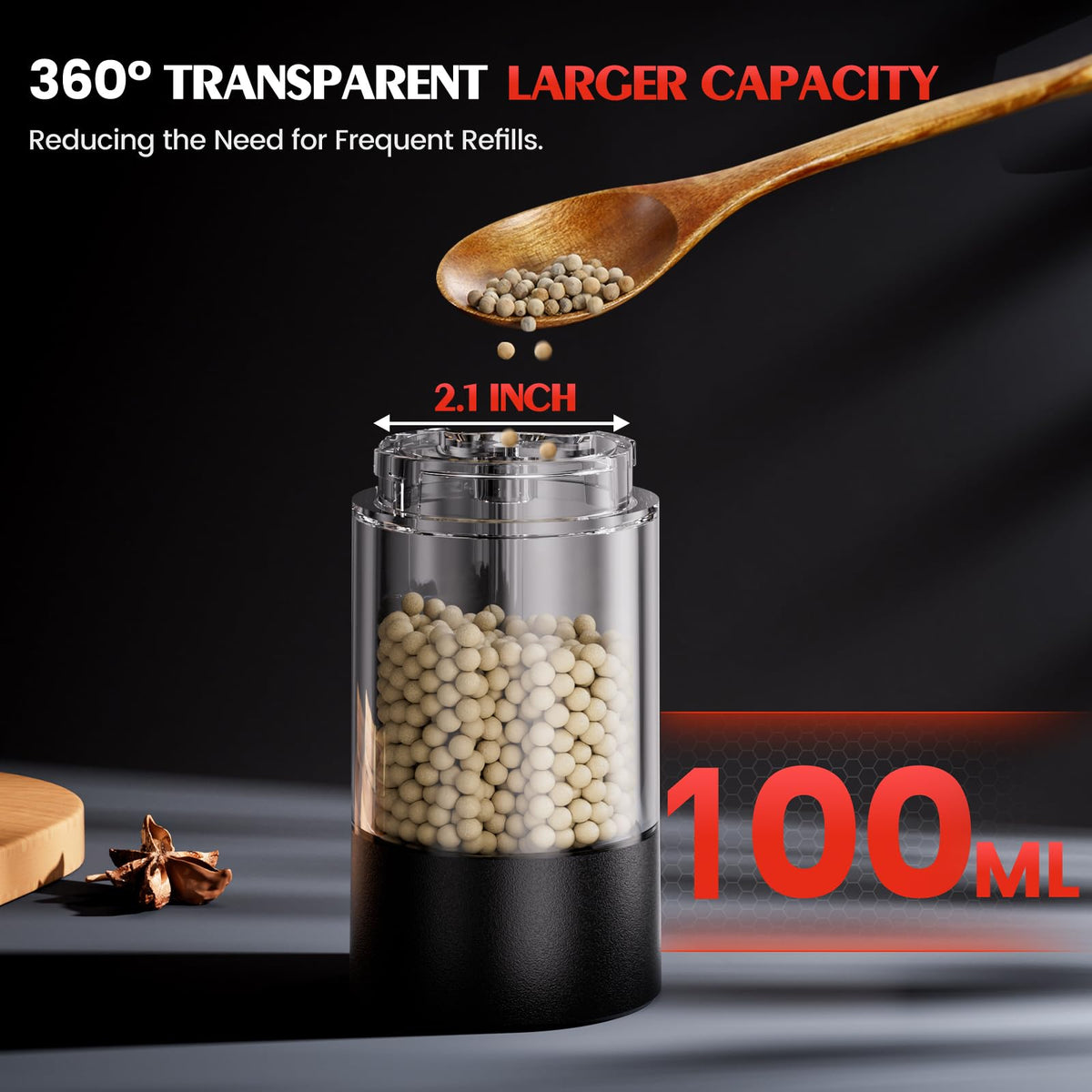 ioion durable ceramic blades stay sharp for smooth grinding