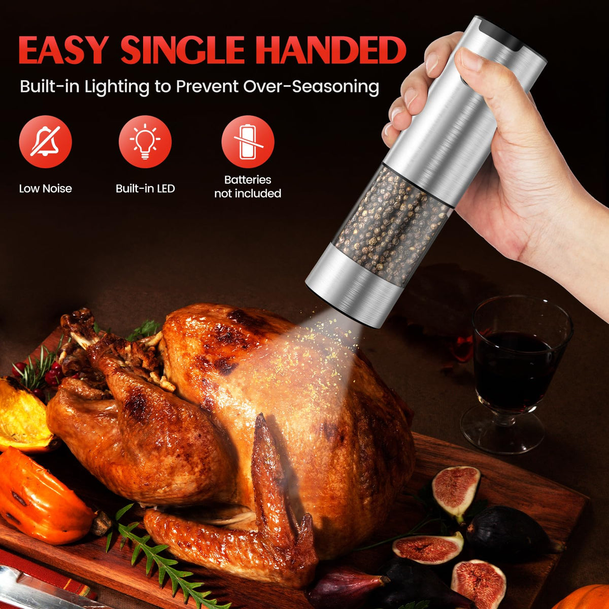 ioion one-touch operation makes seasoning quick in busy kitchens.