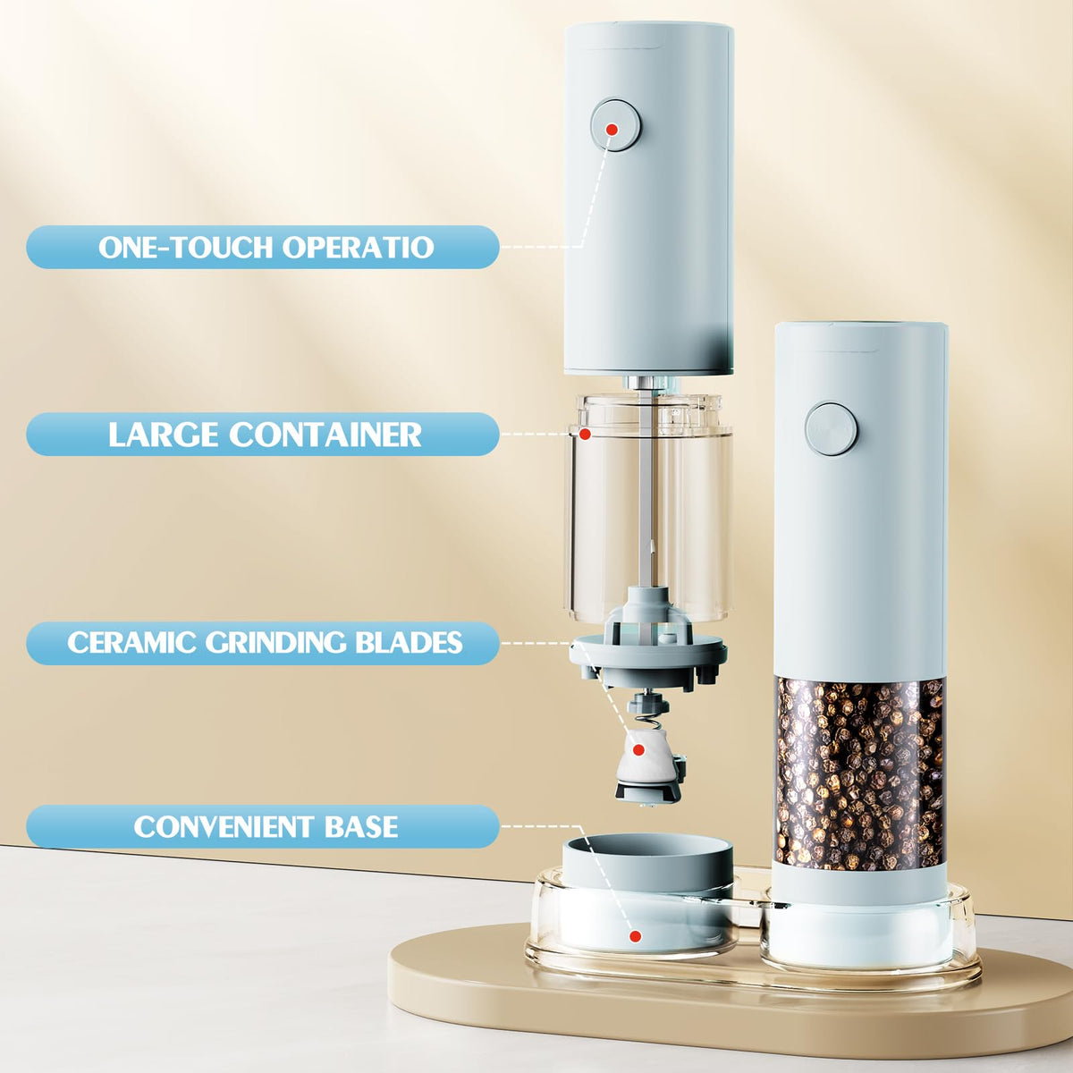 Ioion modern stainless steel kitchen design accessory suitable for everyday cooking.