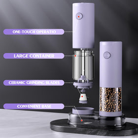 ioion salt and pepper grinder set as a thoughtful kitchen gift idea for cooks