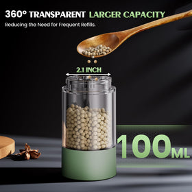 ioion ceramic blades stay sharp for smooth, even grinding