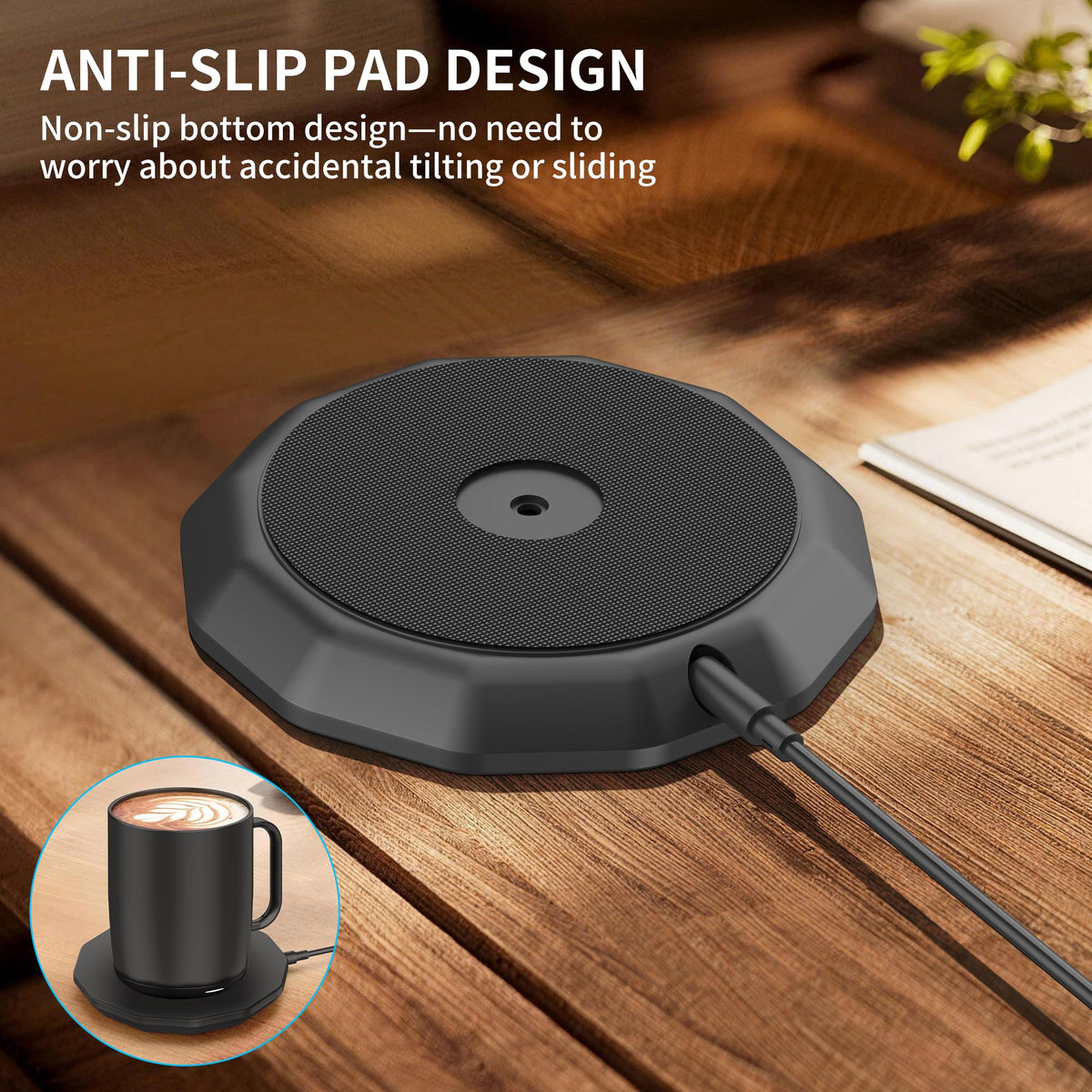 IOKOFJOA charger plate included for quick setup and reliable replacement.