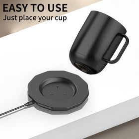 IOKOFJOA Ember mug compatibility ensures seamless charging with the base.