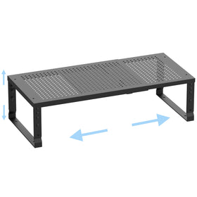 Ipotive expandable stackable shelf extended length for flexible kitchen storage.