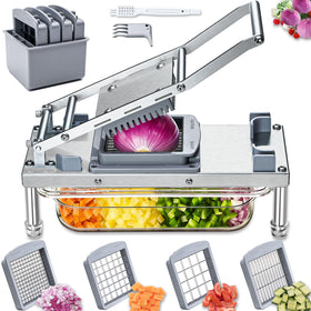 IPOVIPO stainless steel construction shows durability for daily chopping tasks.