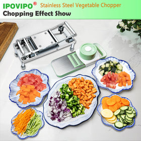 IPOVIPO safety hand guard protects fingers during use for confident chopping.
