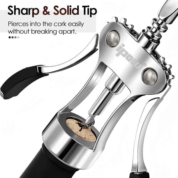 IPOW opener in hand showing easy-grip design for arthritic hands.