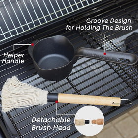IPROUDER mini butter melter pot ideal for melting and serving sauces