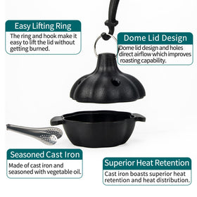 IPROUDER two-in-one handle design enables easy lifting.