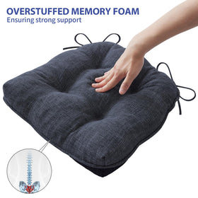 9-point design preserves shape and adds comfort across chairs.