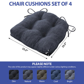 Easy-clean kitchen cushions that wipe clean, machine washable when needed.
