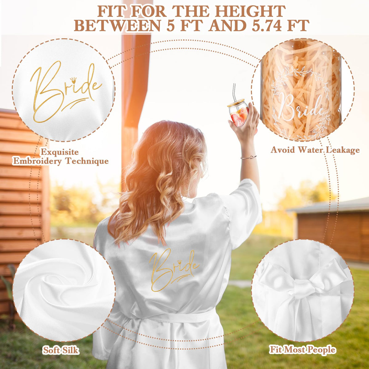 Irenare bride coffee cup 16 oz with durable print.