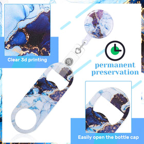 Irenare stainless steel bottle openers, compact design for pockets.