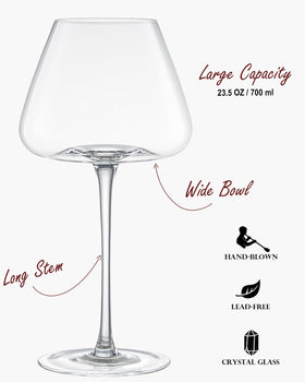 iridisenti hand-wash-only crystal glass care tip to preserve clarity
