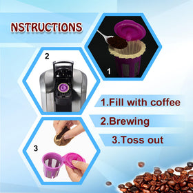 Irmidi environmentally-friendly filters support greener single-serve brewing habits.